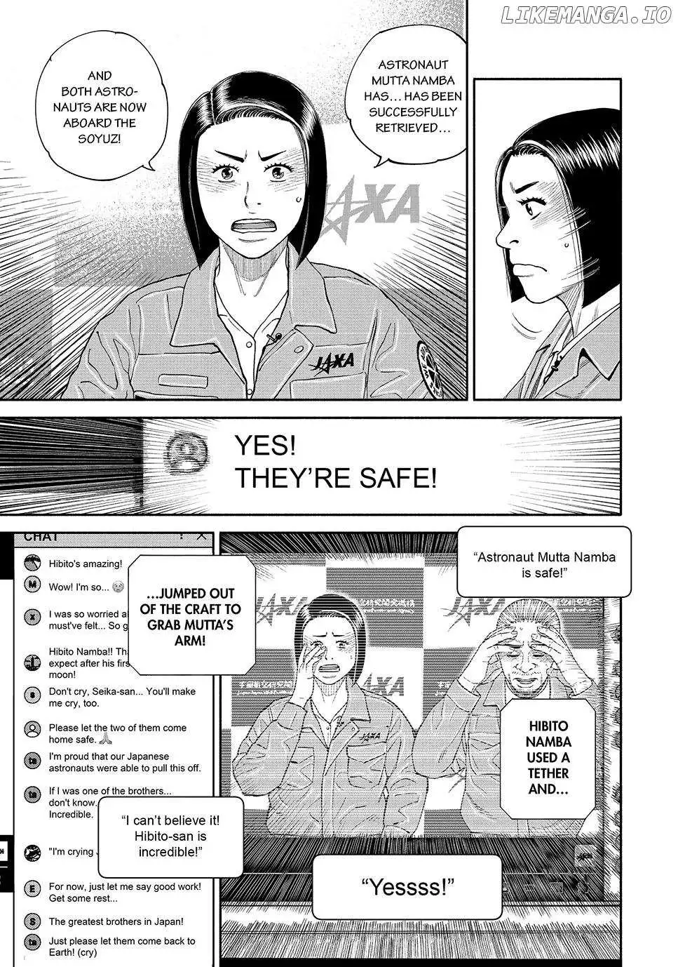 Read Uchuu Kyoudai chapter 424 image 12 on Lezhin