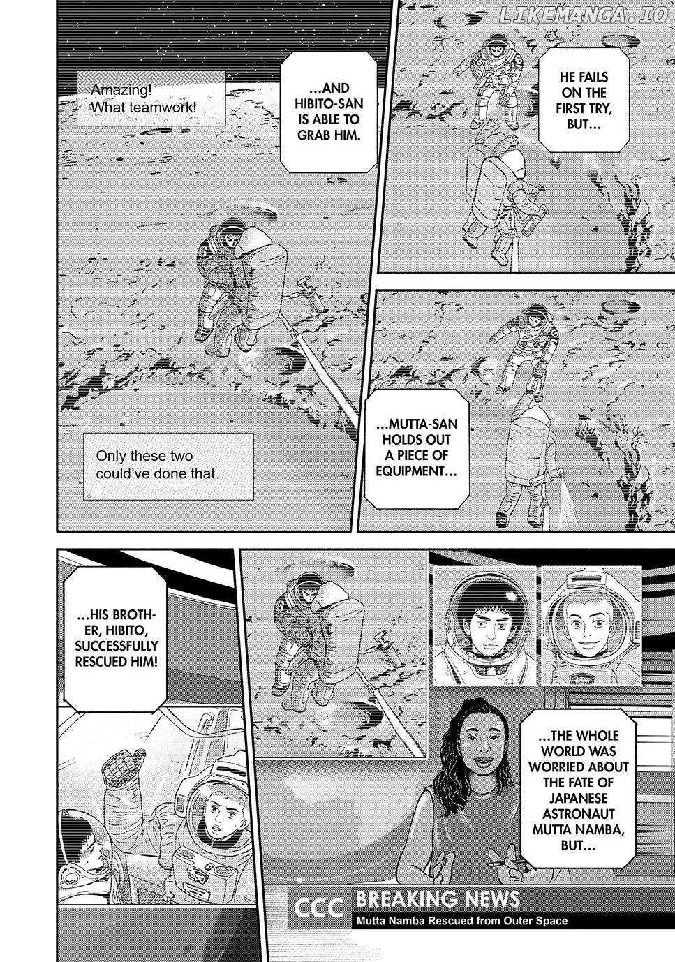 Read Uchuu Kyoudai chapter 424 image 15 on Lezhin