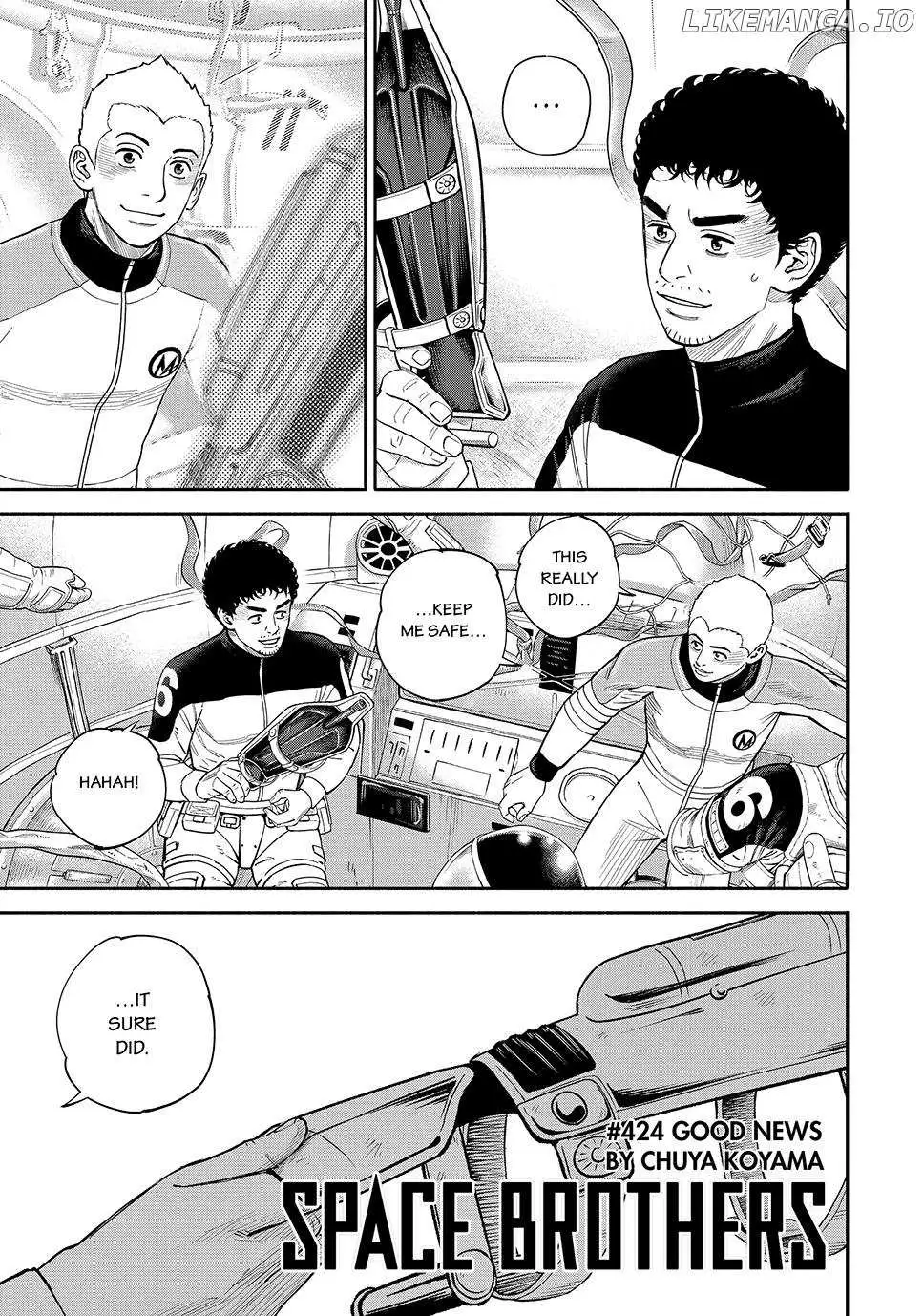 Read Uchuu Kyoudai chapter 424 image 8 on Lezhin