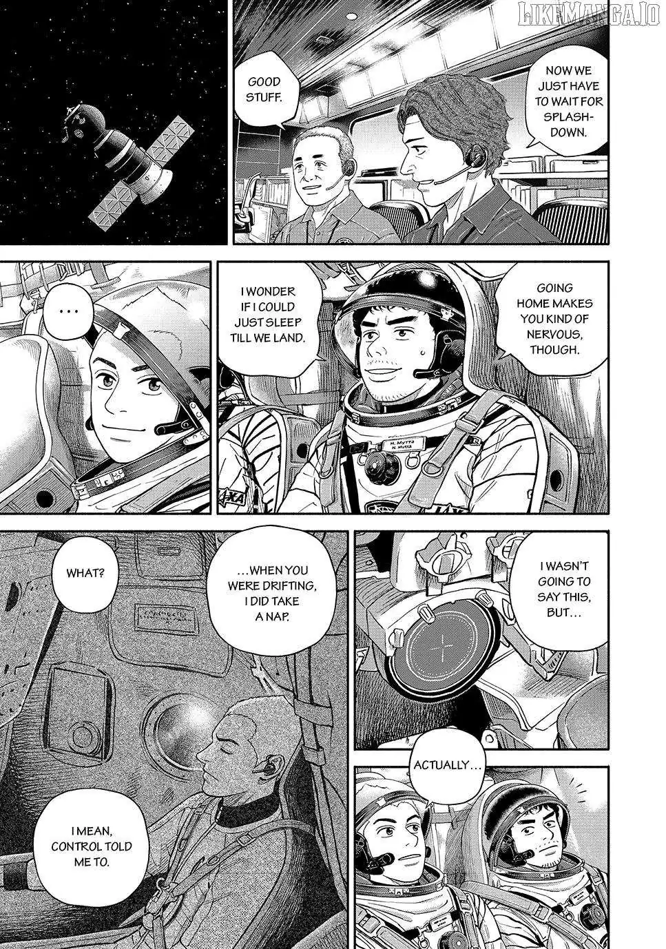 Uchuu Kyoudai Chapter 427 page 15 - 