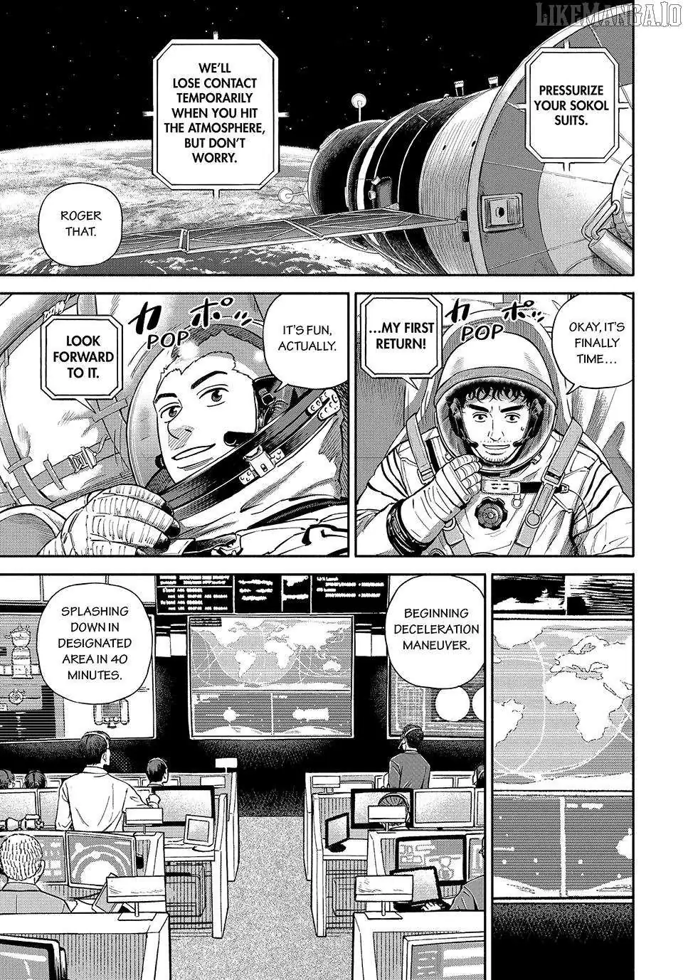 Uchuu Kyoudai Chapter 427 page 21 - 
