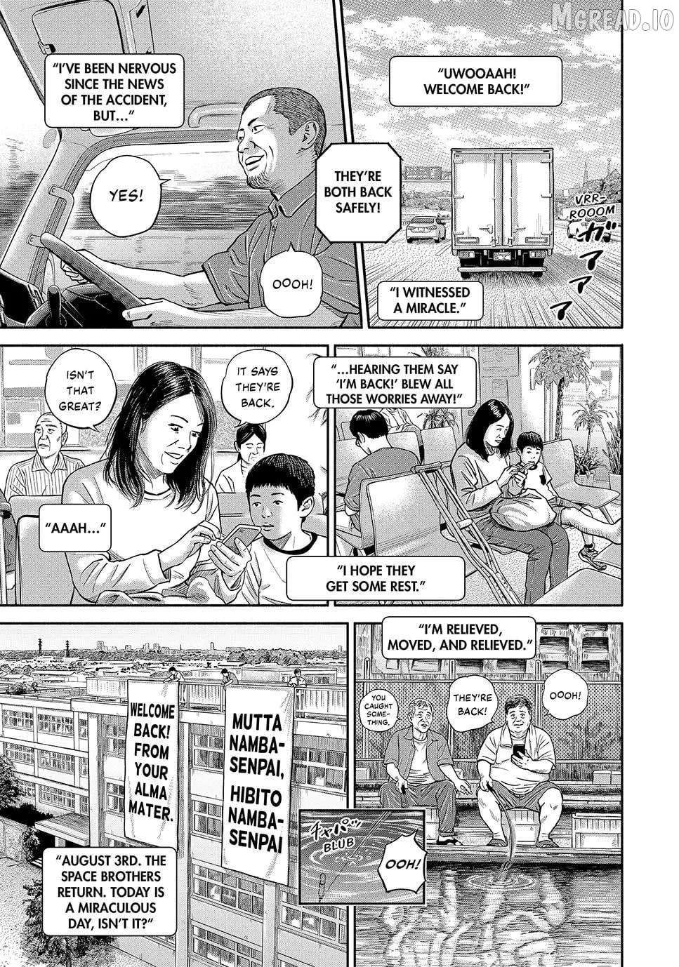 Uchuu Kyoudai Chapter 430 page 5 - 