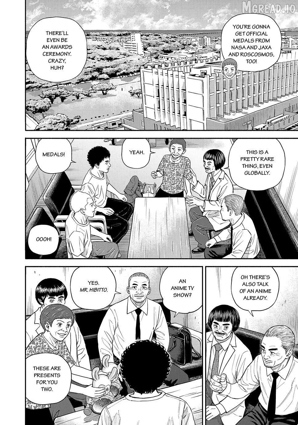 Uchuu Kyoudai Chapter 431 page 4 - 