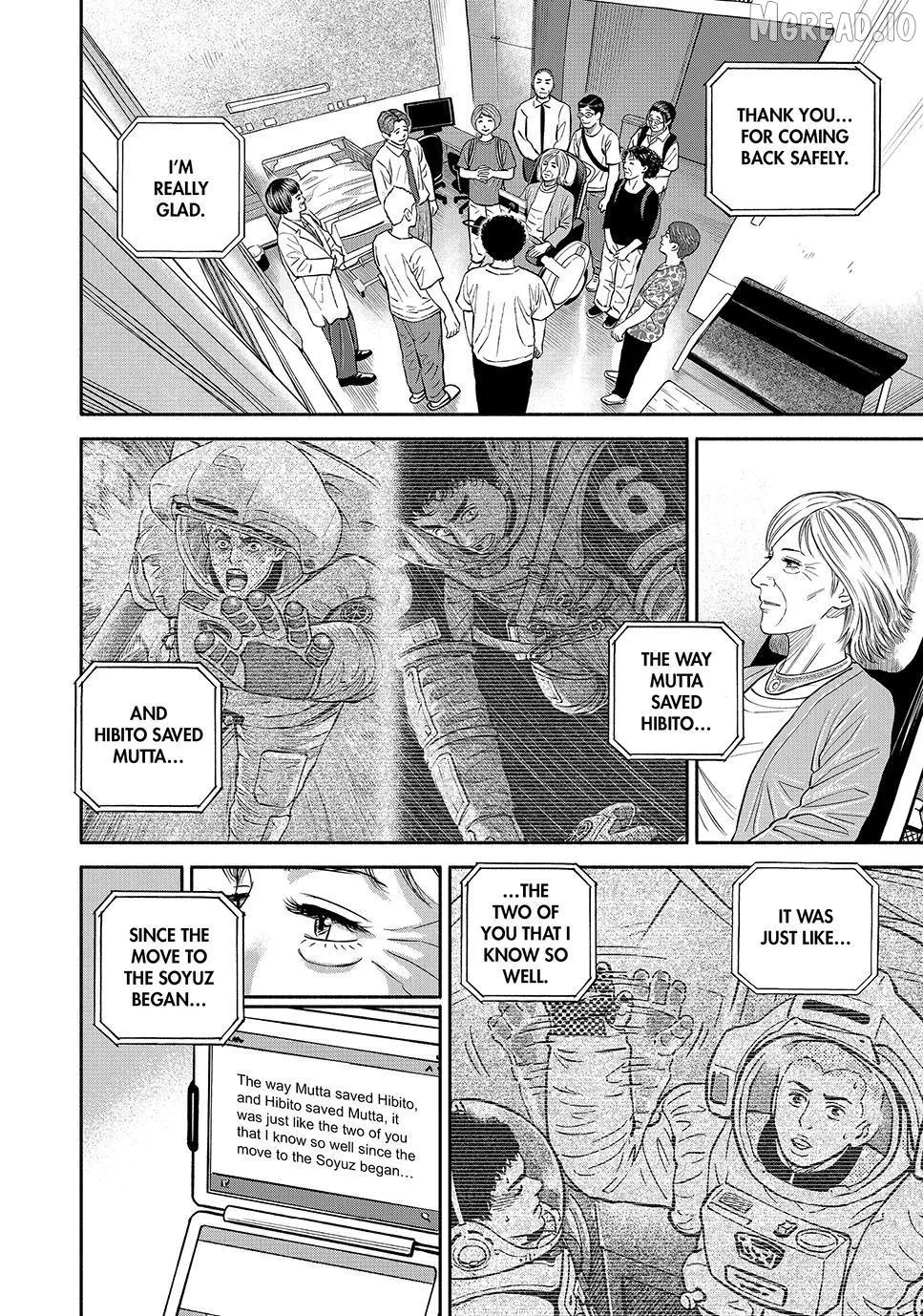 Uchuu Kyoudai Chapter 431 page 10 - 