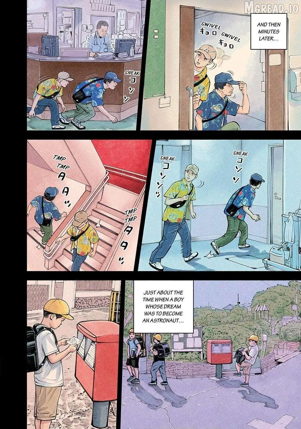Uchuu Kyoudai Chapter 432 page 4 - 