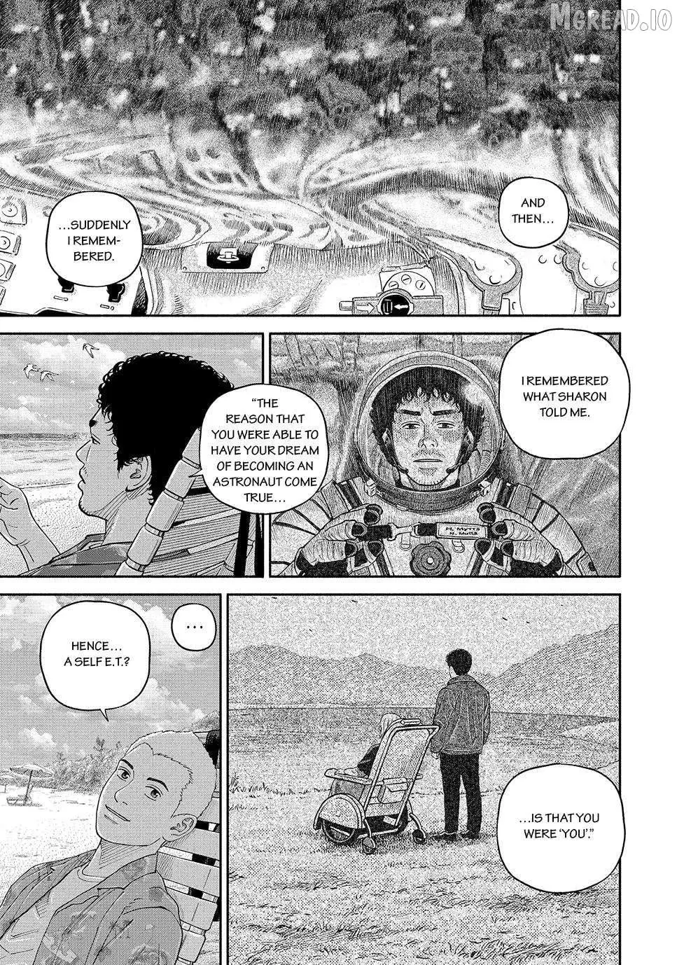 Uchuu Kyoudai Chapter 432 page 35 - 
