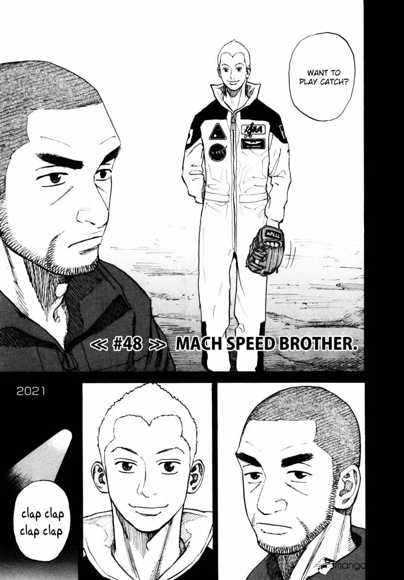 Read Uchuu Kyoudai chapter 48 image 3 on Lezhin