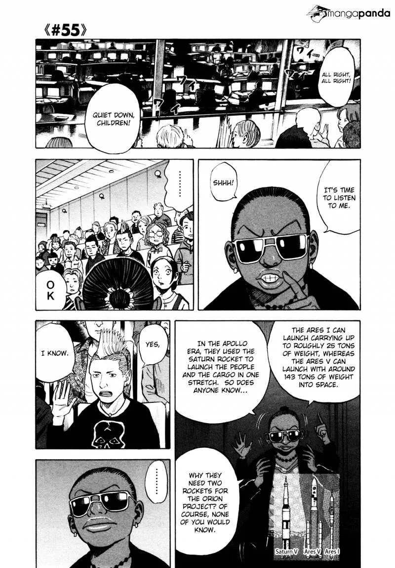Read Uchuu Kyoudai chapter 55 image 1 on Lezhin