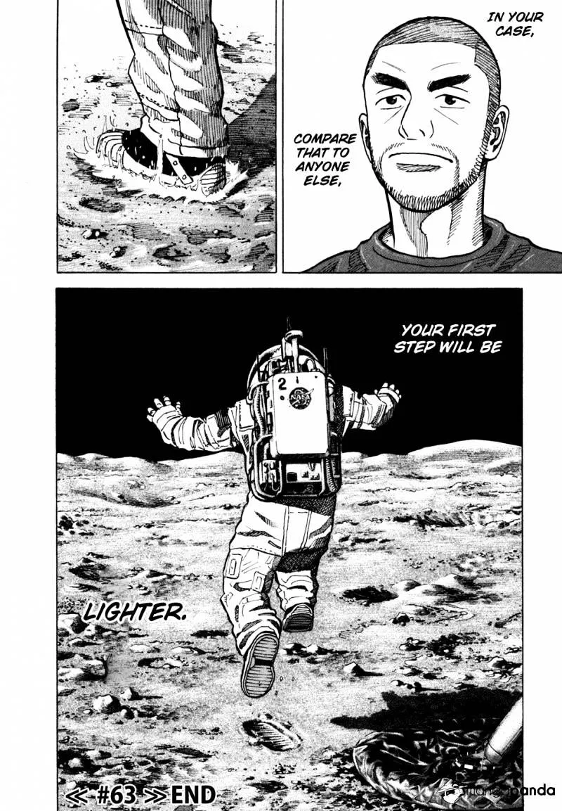 Read Uchuu Kyoudai chapter 63 image 20 on Lezhin