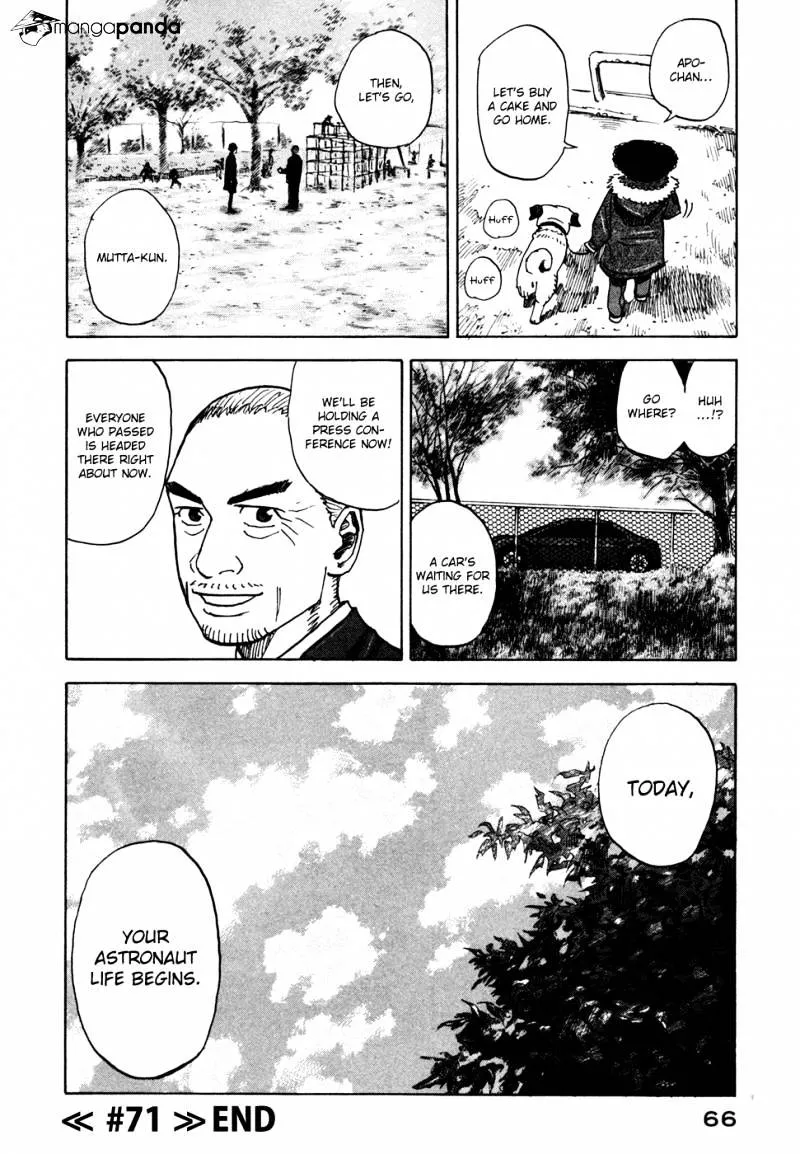 Read Uchuu Kyoudai chapter 71 image 19 on Lezhin
