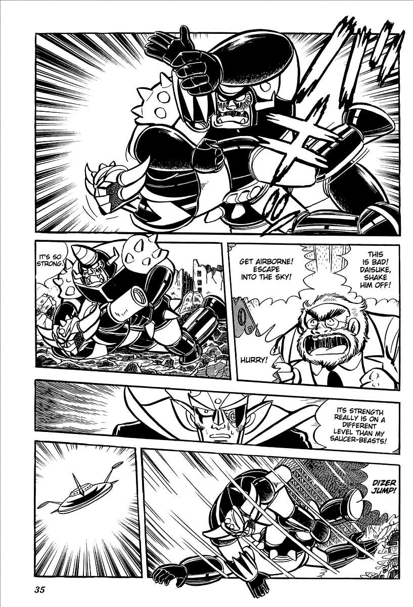Read UFO Robo Grendizer chapter 10 image 36 on Lezhin