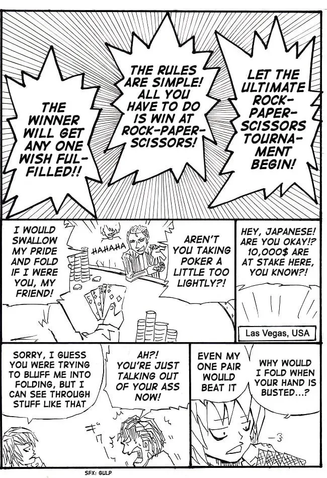 Read Ultimate Rock-Paper-Scissors chapter 1 image 1 on Lezhin