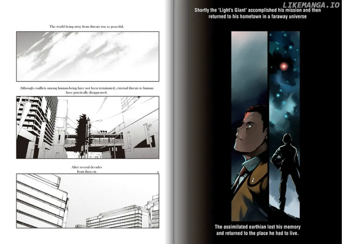 Read Ultraman  Manga chapter 1 image 2 on Lezhin