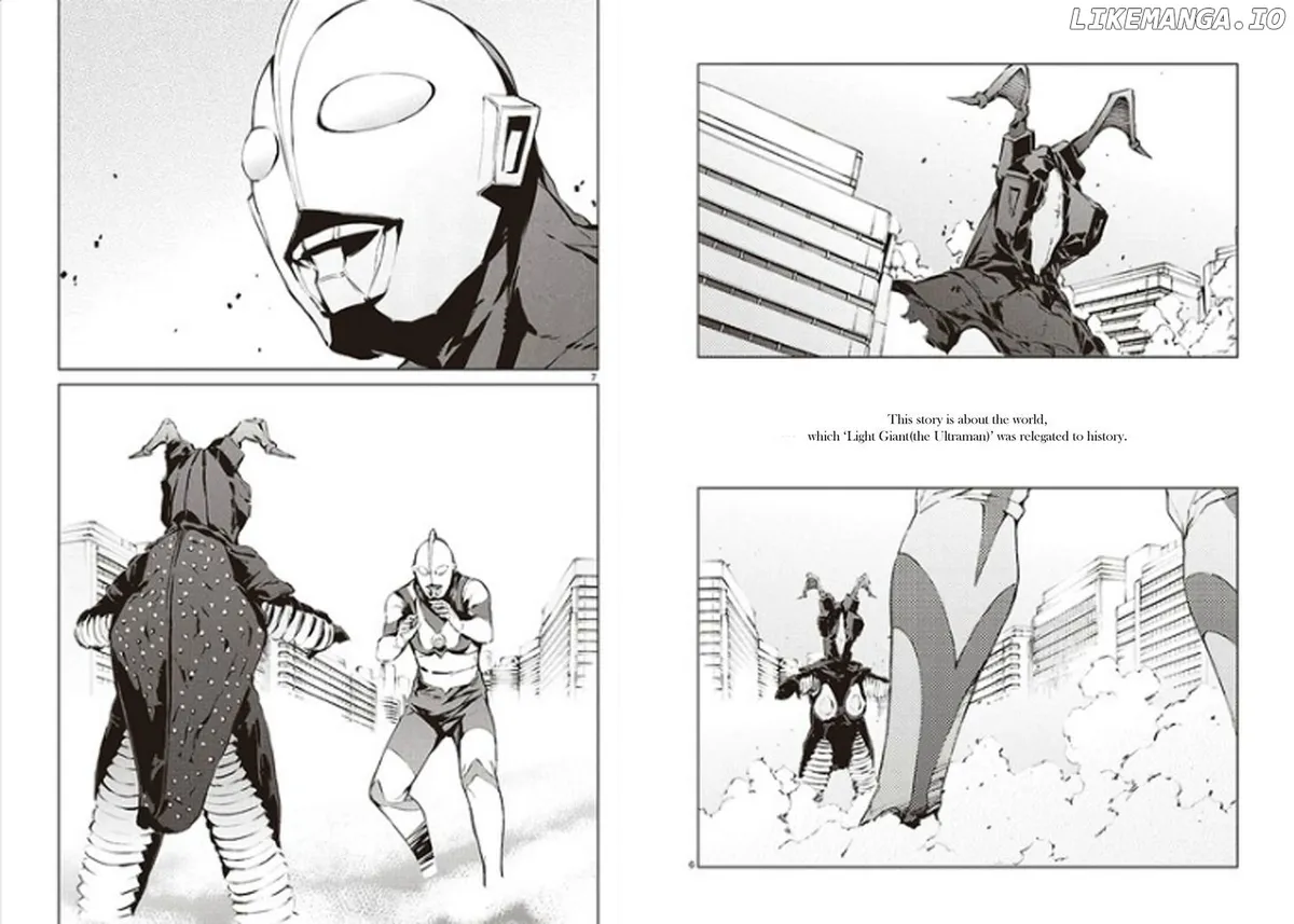 Read Ultraman  Manga chapter 1 image 3 on Lezhin