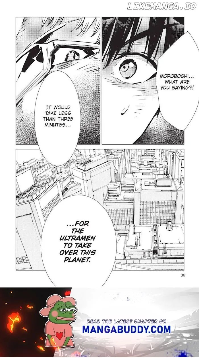 Read Ultraman  Manga chapter 91 image 35 on Lezhin