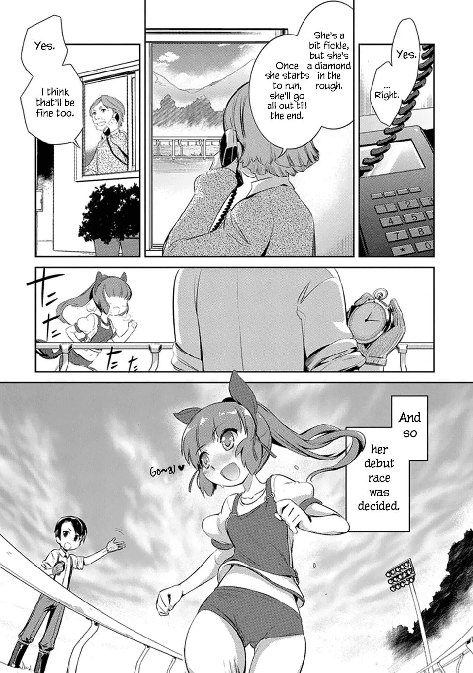 Uma Musume: Pretty Derby - Haru Urara Ganbaru! Chapter 1 page 12 - 