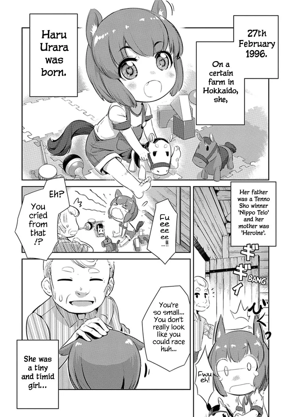 Uma Musume: Pretty Derby - Haru Urara Ganbaru! Chapter 1 page 6 - 