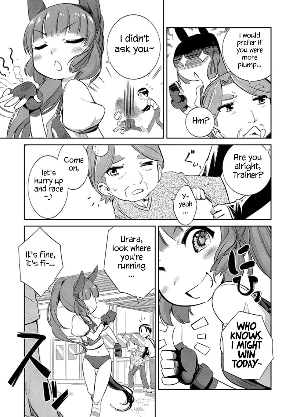 Uma Musume: Pretty Derby - Haru Urara Ganbaru! Chapter 3 page 11 - 
