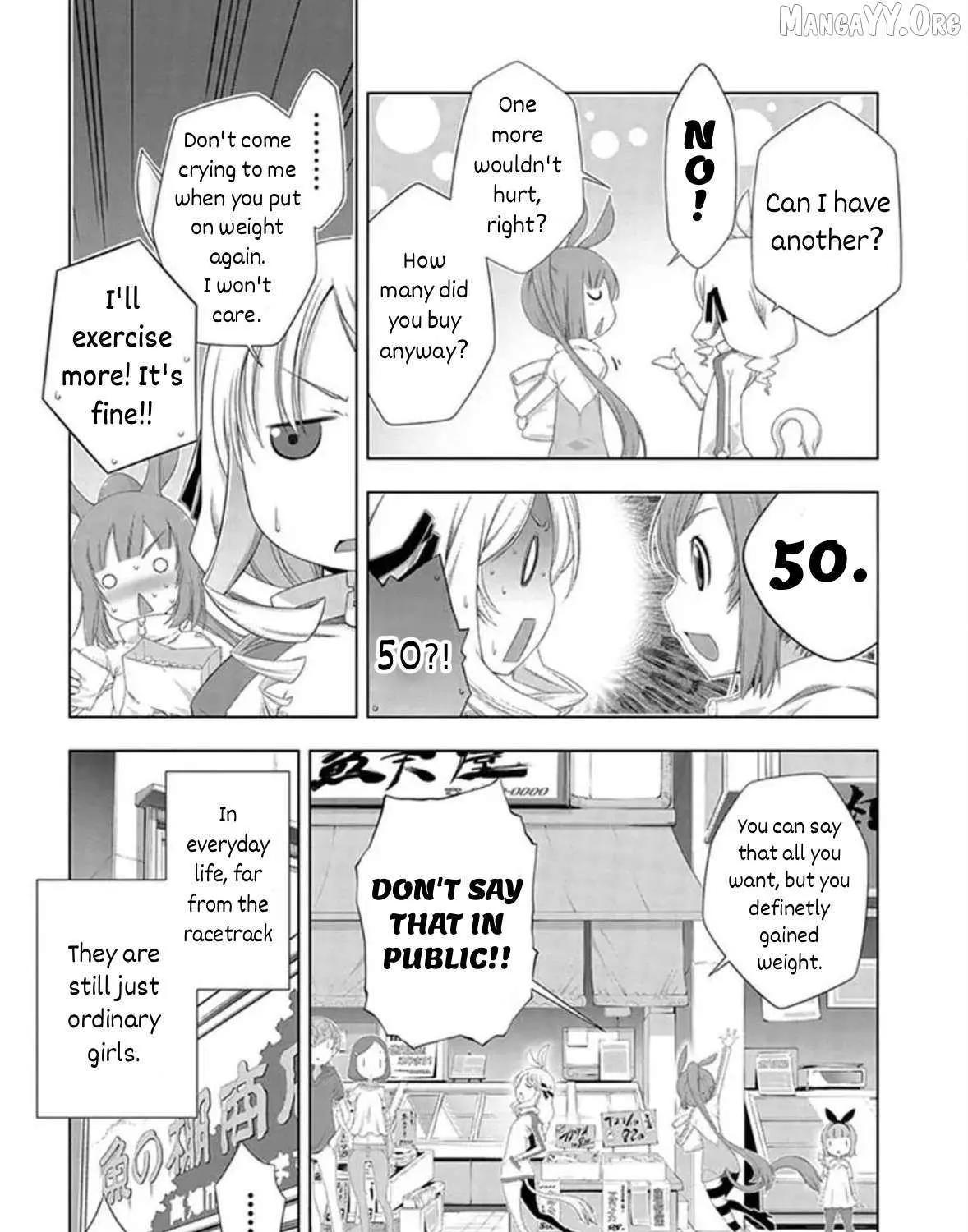 Uma Musume: Pretty Derby - Haru Urara Ganbaru! Chapter 8.5 page 10 - 