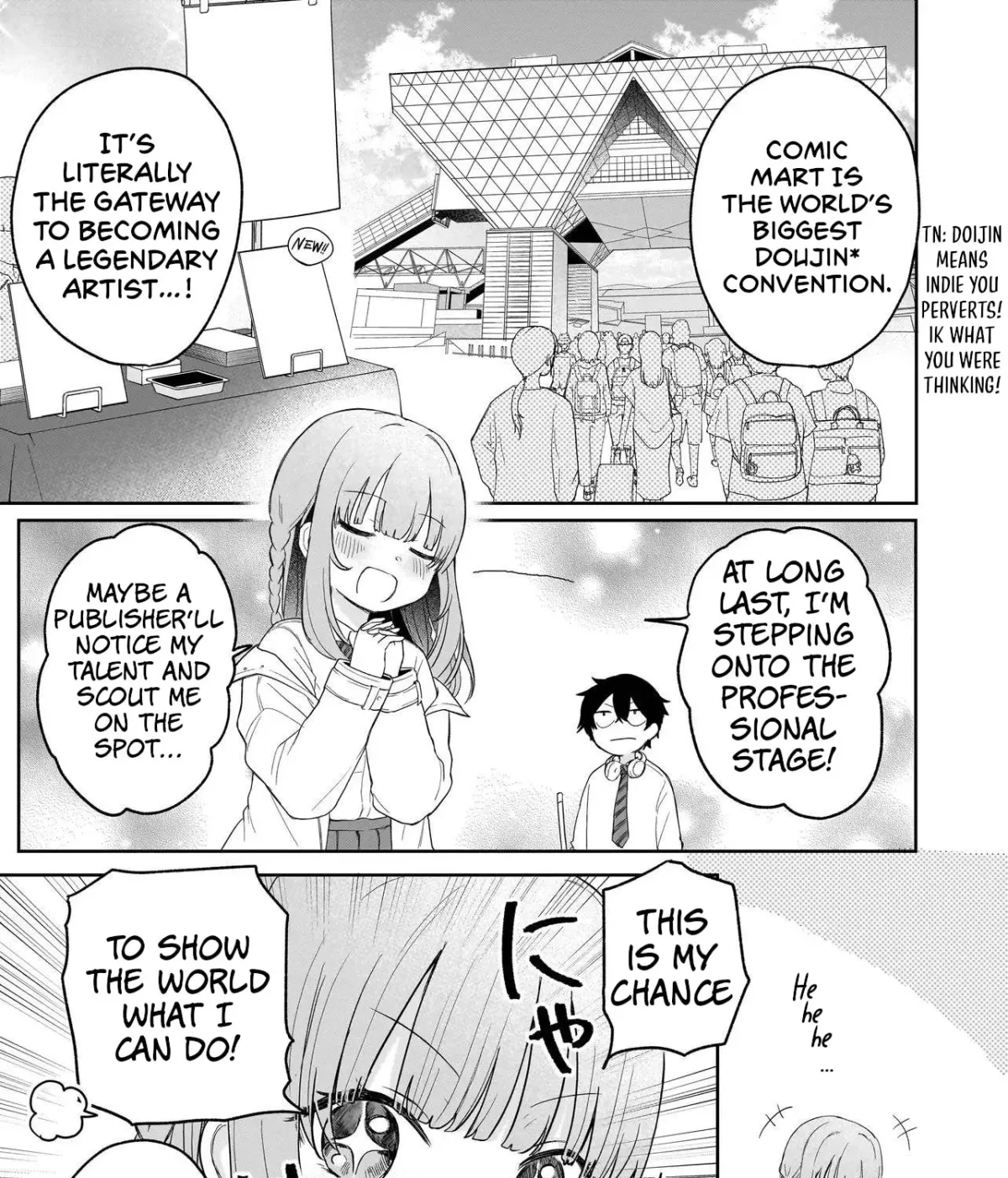 Read Umai tte Ie!!!!!! chapter 4 image 8 on Lezhin