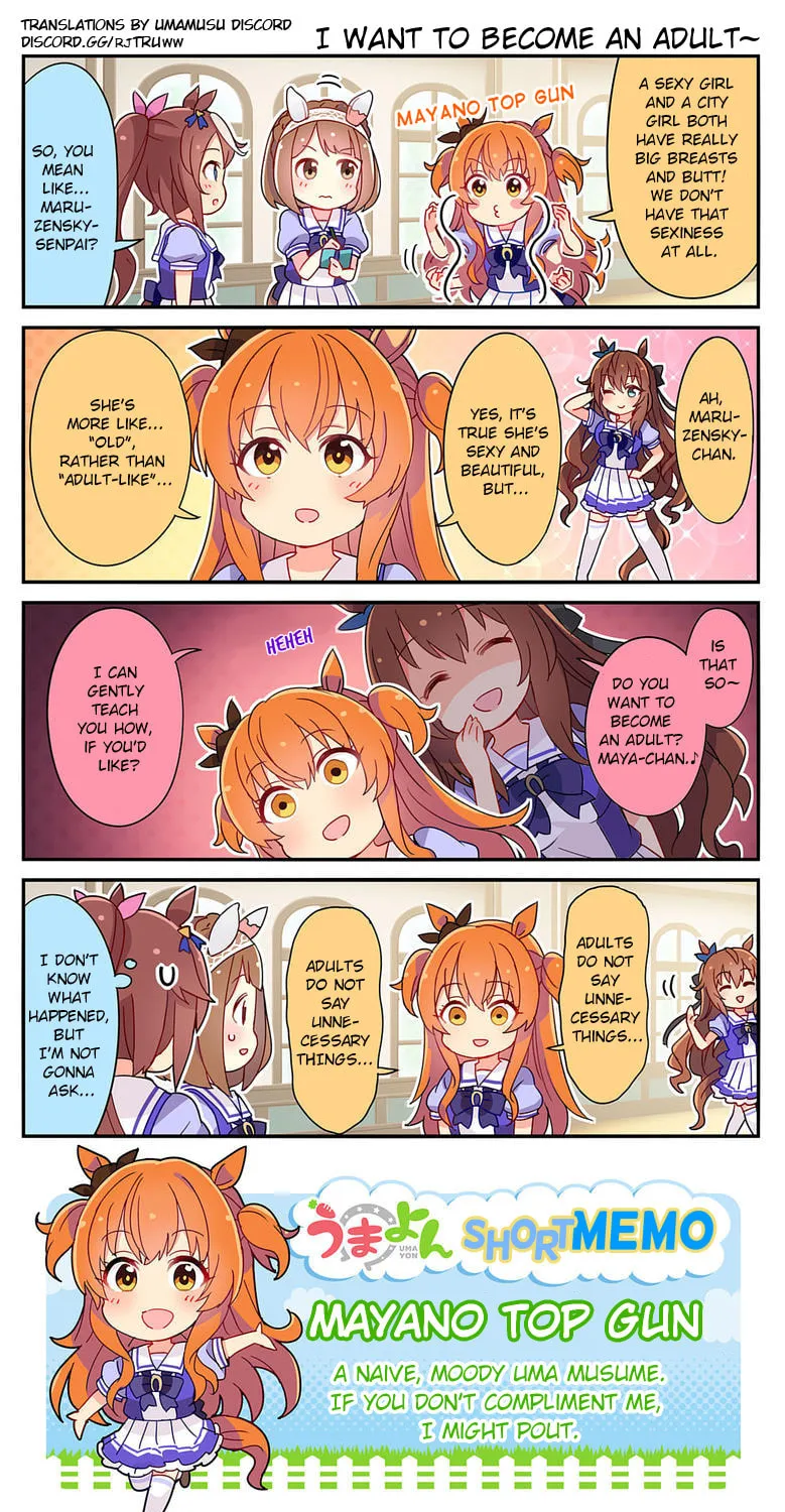 Read UmaYon - Mini Comics (Colored) chapter 18 image 2 on Lezhin