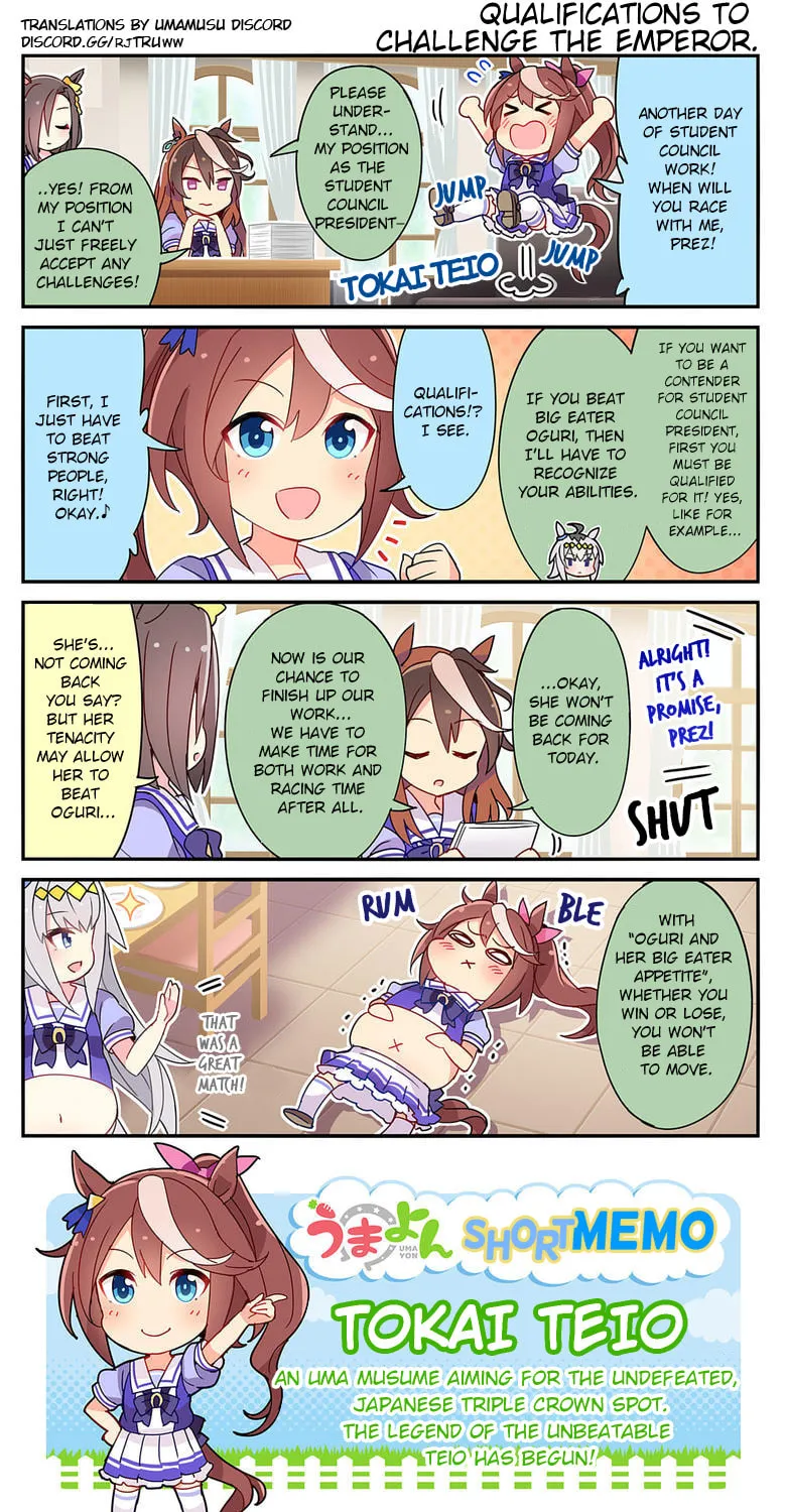 Read UmaYon - Mini Comics (Colored) chapter 20 image 2 on Lezhin