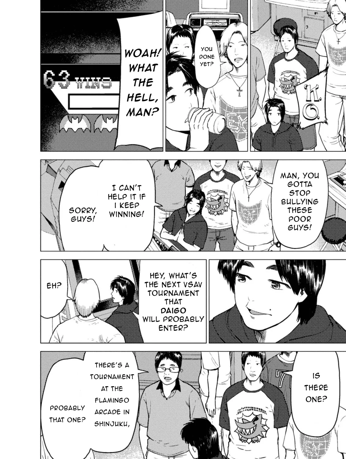 Read Umehara: Fighting Gamers! chapter 3 image 26 on Lezhin