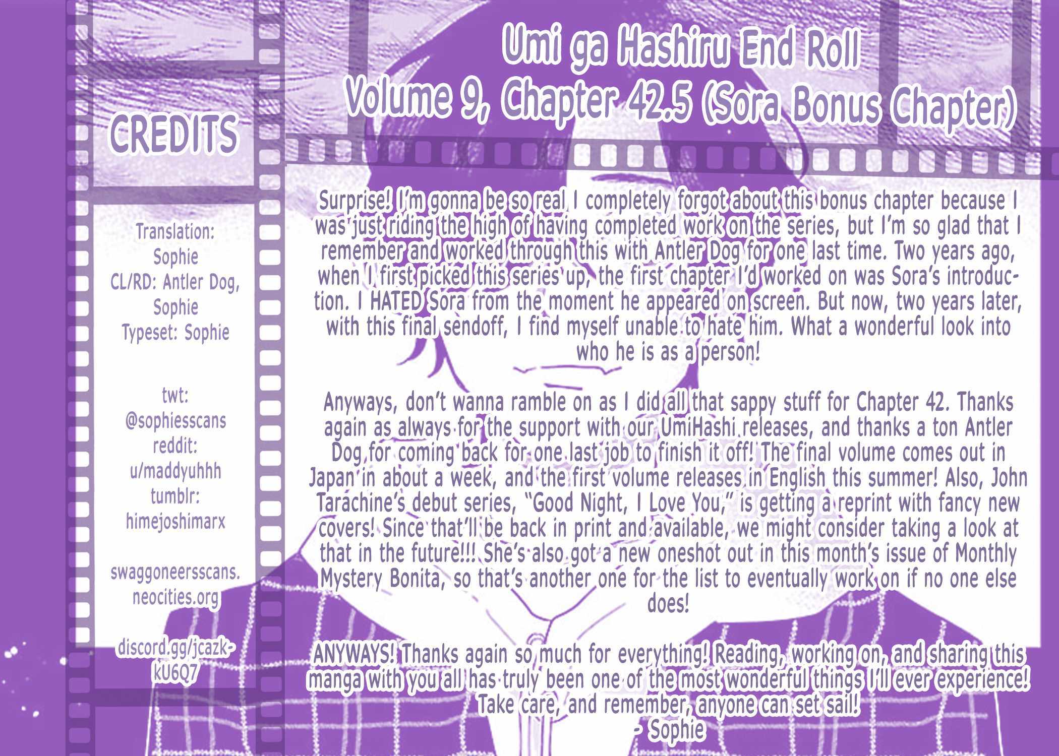 Read Umi ga Hashiru End Roll chapter 42.1 image 30 on Lezhin