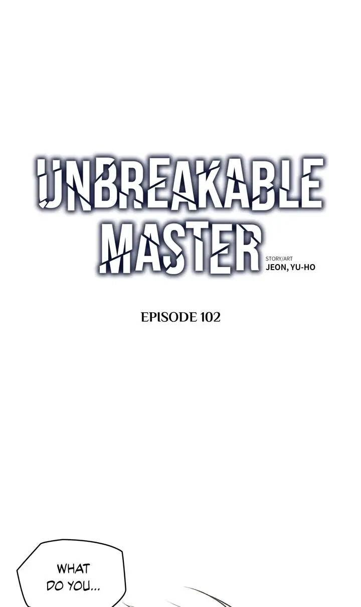 Read Unbreakable Master chapter 102 image 2 on Lezhin