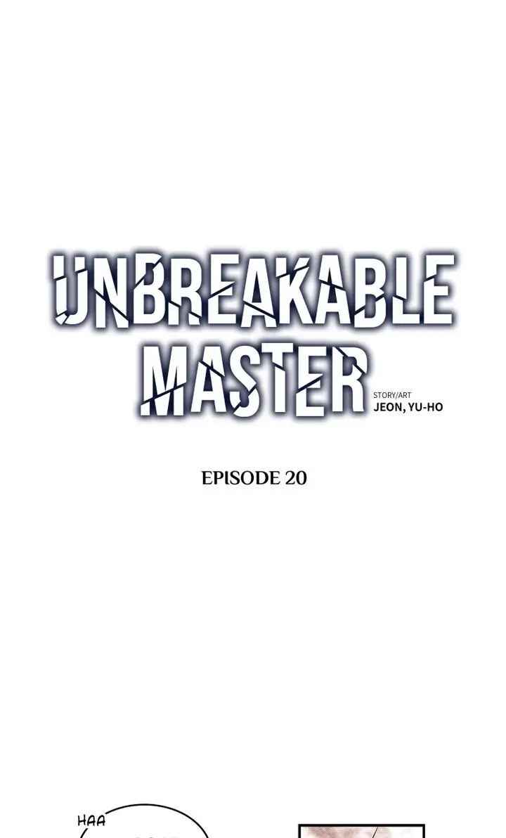 Read Unbreakable Master chapter 20 image 1 on Lezhin