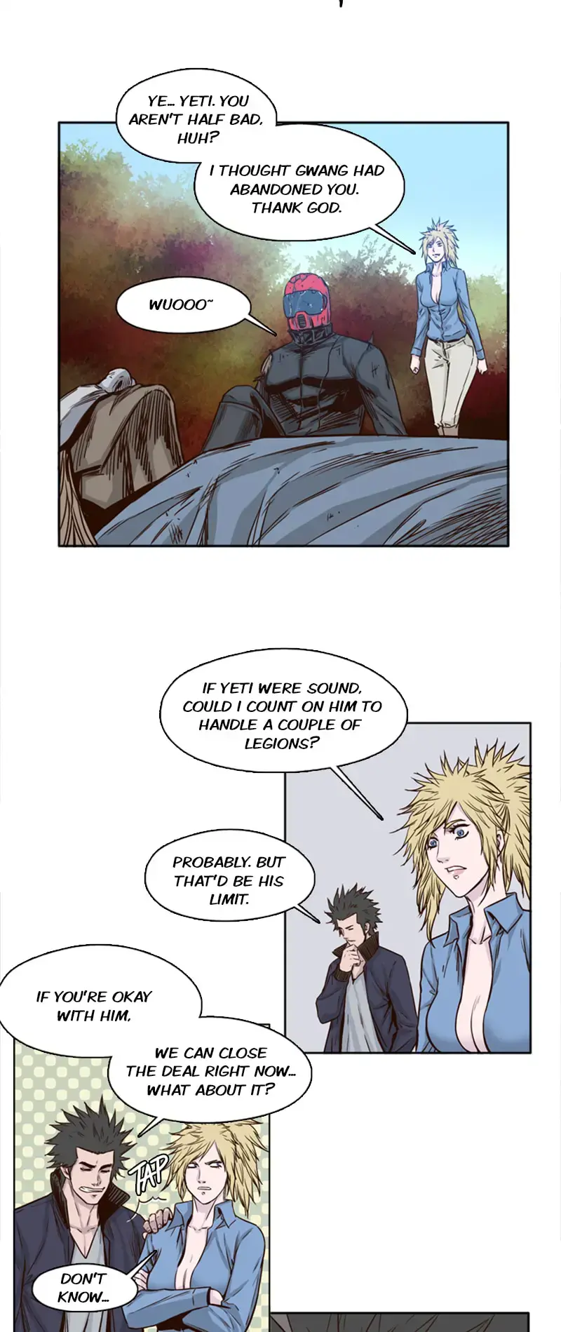 Read Undead King chapter 42 image 8 on Lezhin