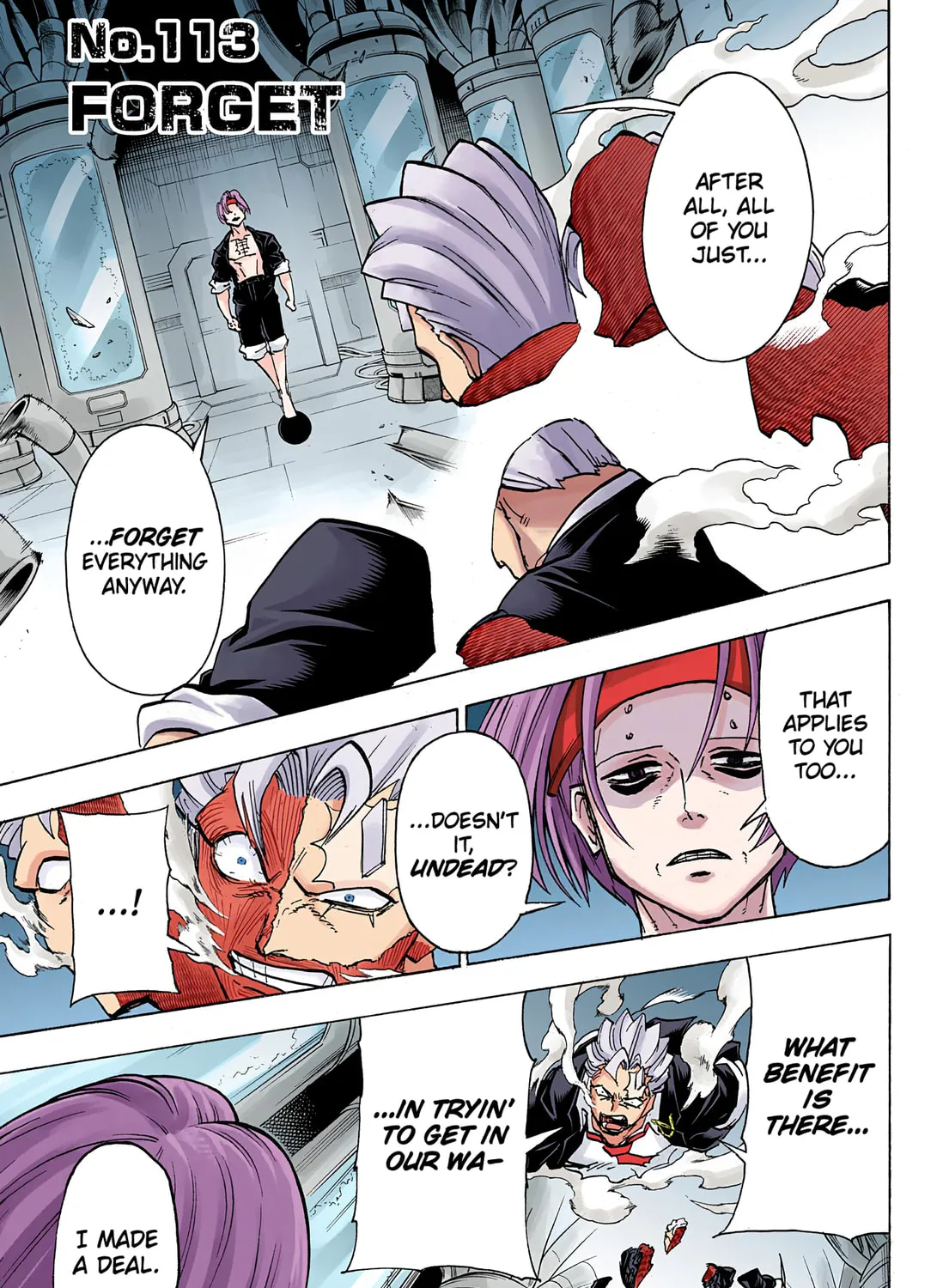 Undead Unluck - Digital Colored Comics (Colored) Chapter 113 page 1 - 