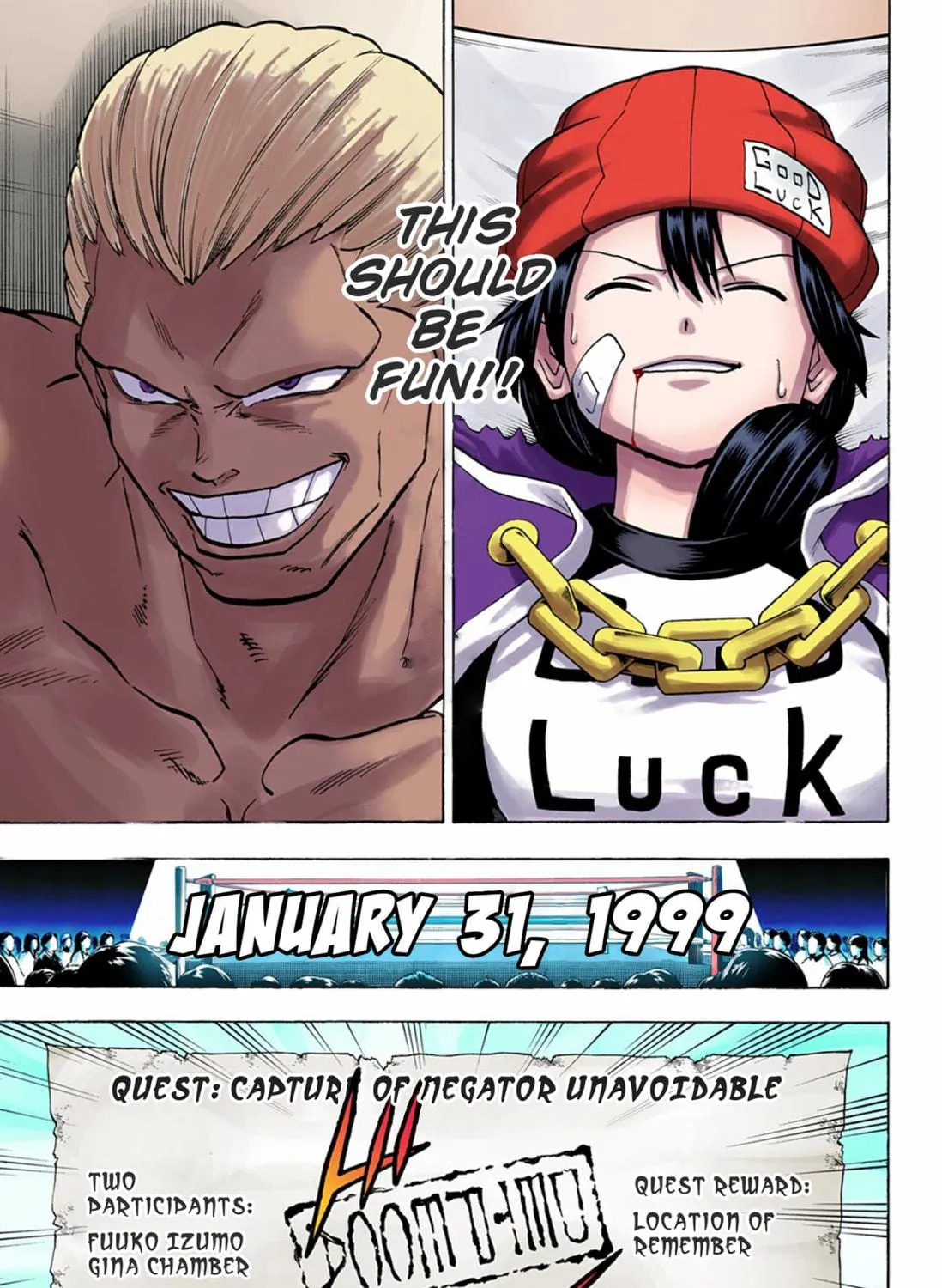 Undead Unluck - Digital Colored Comics (Colored) Chapter 142 page 35 - 