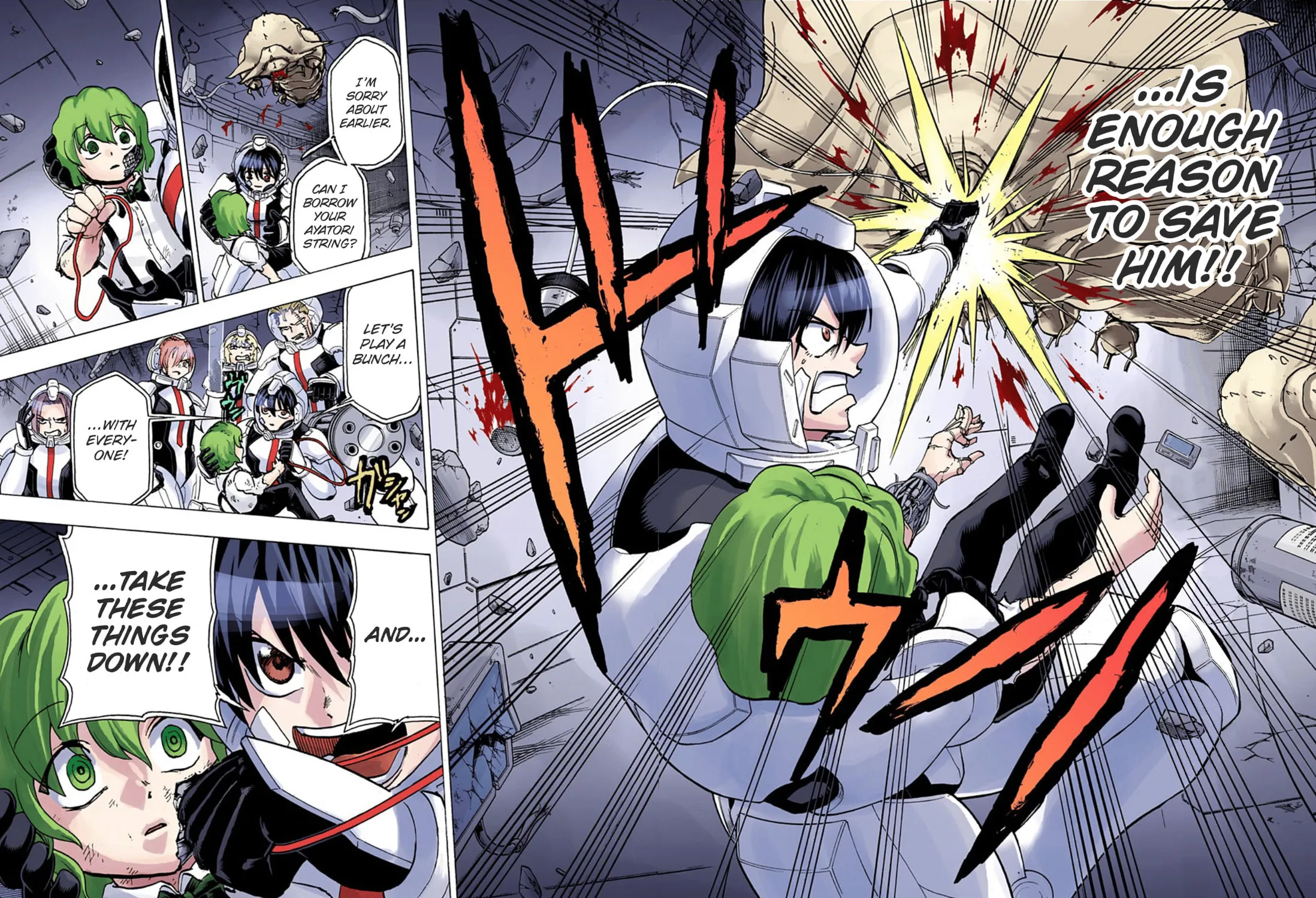 Read Undead Unluck - Digital Colored Comics (Colored) chapter 157 image 38 on Lezhin