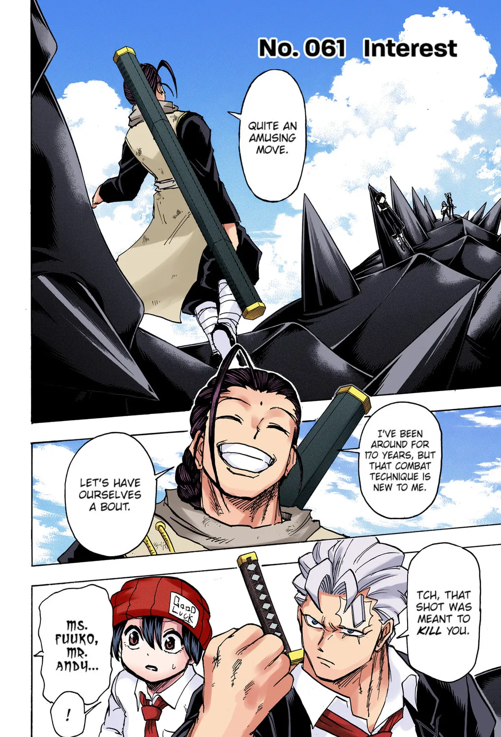 Undead Unluck - Digital Colored Comics (Colored) Chapter 61 page 3 - 