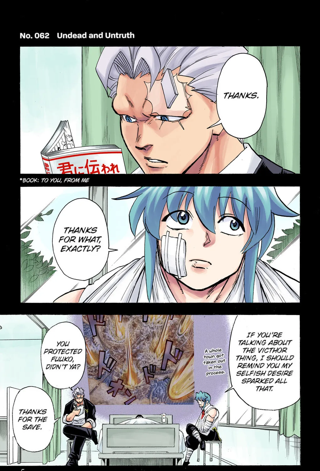 Undead Unluck - Digital Colored Comics (Colored) Chapter 62 page 1 - 