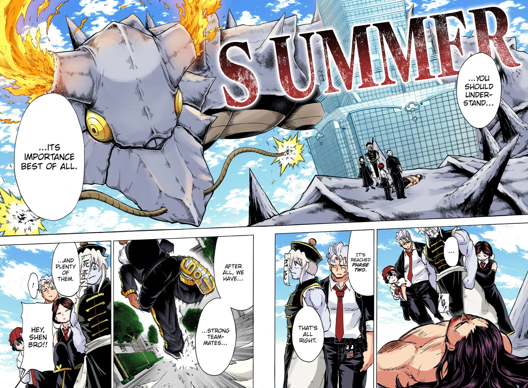 Undead Unluck - Digital Colored Comics (Colored) Chapter 66 page 17 - 