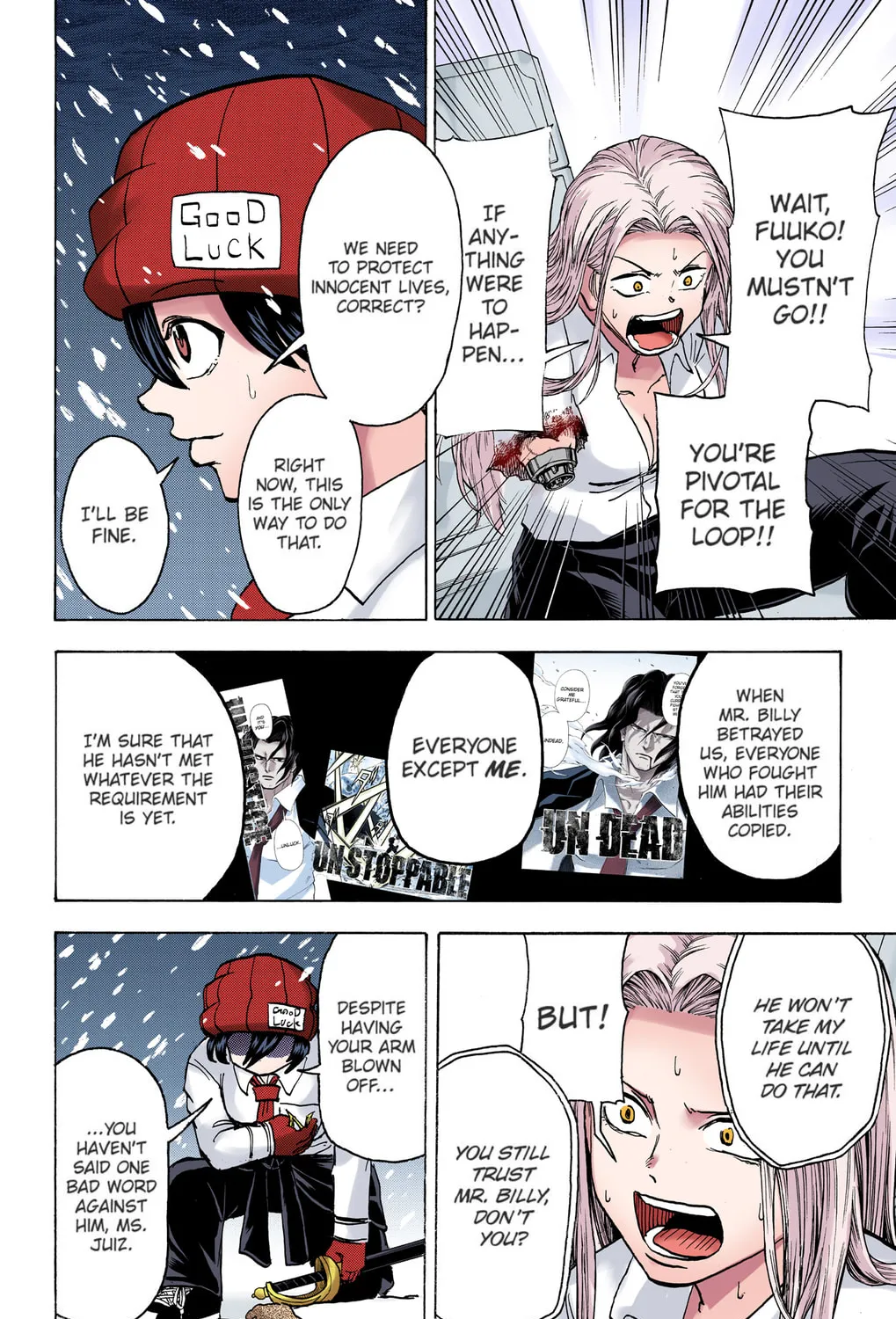 Undead Unluck - Digital Colored Comics (Colored) Chapter 68 page 27 - 