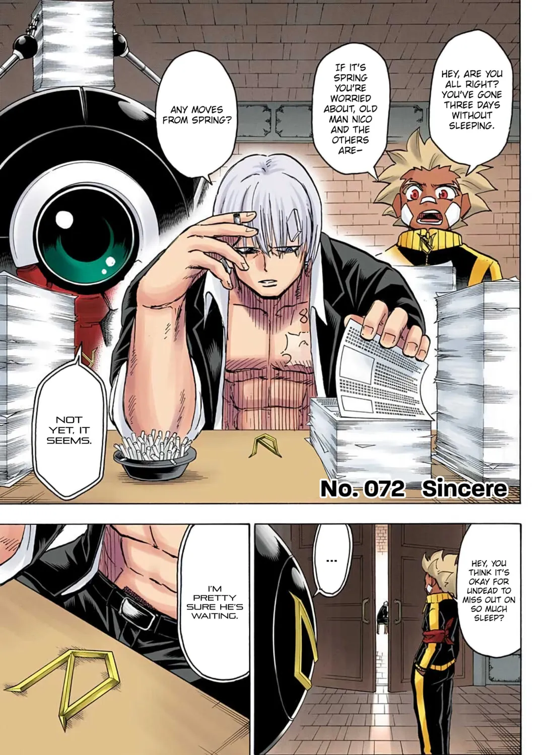 Undead Unluck - Digital Colored Comics (Colored) Chapter 72 page 1 - 