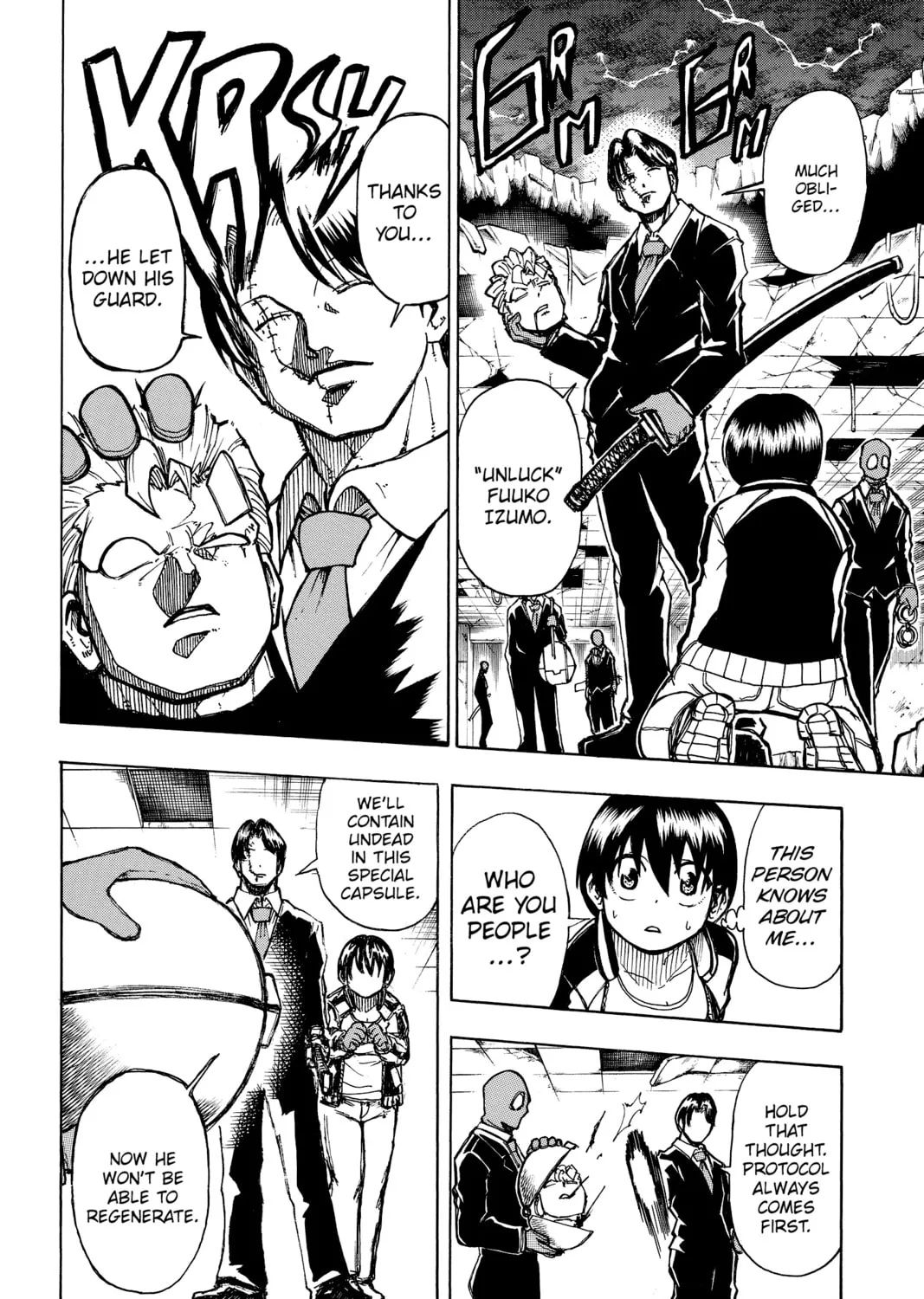 Read Undead Unluck chapter 1 image 60 on Lezhin