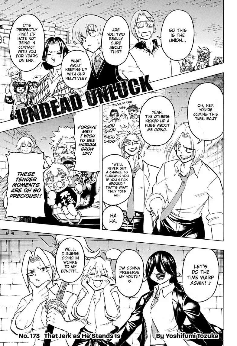 Read Undead Unluck chapter 173 image 0 on Lezhin