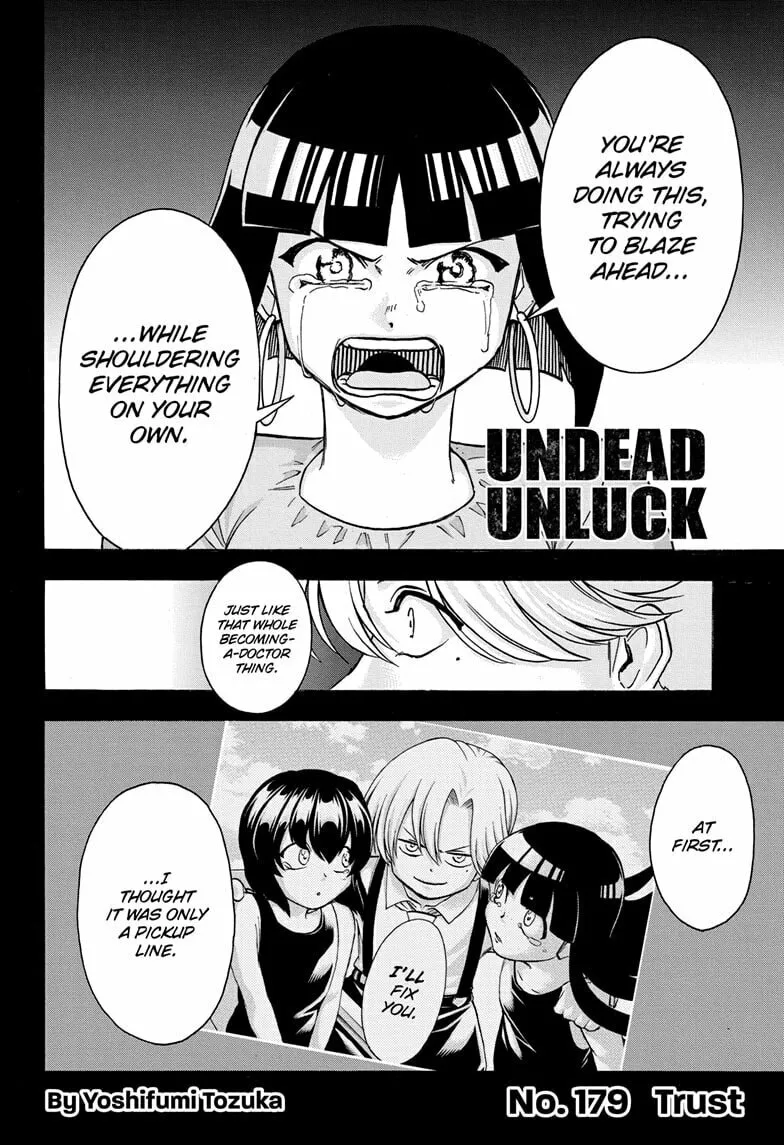 Read Undead Unluck chapter 179 image 1 on Lezhin