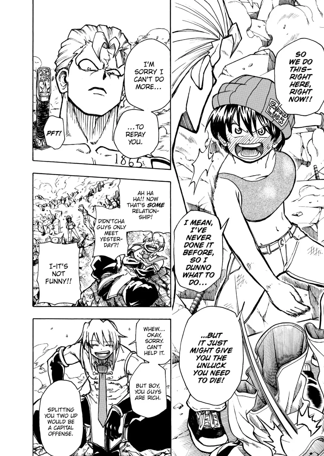 Read Undead Unluck chapter 3 image 36 on Lezhin