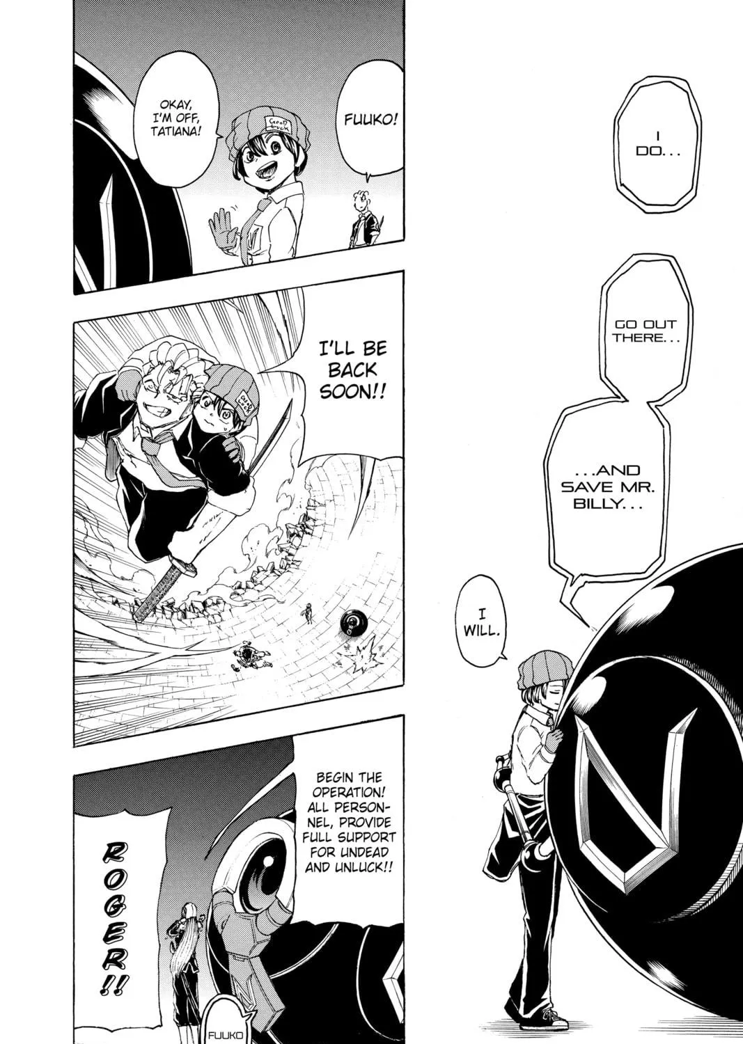 Read Undead Unluck chapter 33 image 10 on Lezhin