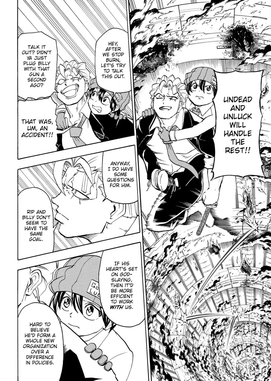 Read Undead Unluck chapter 33 image 18 on Lezhin