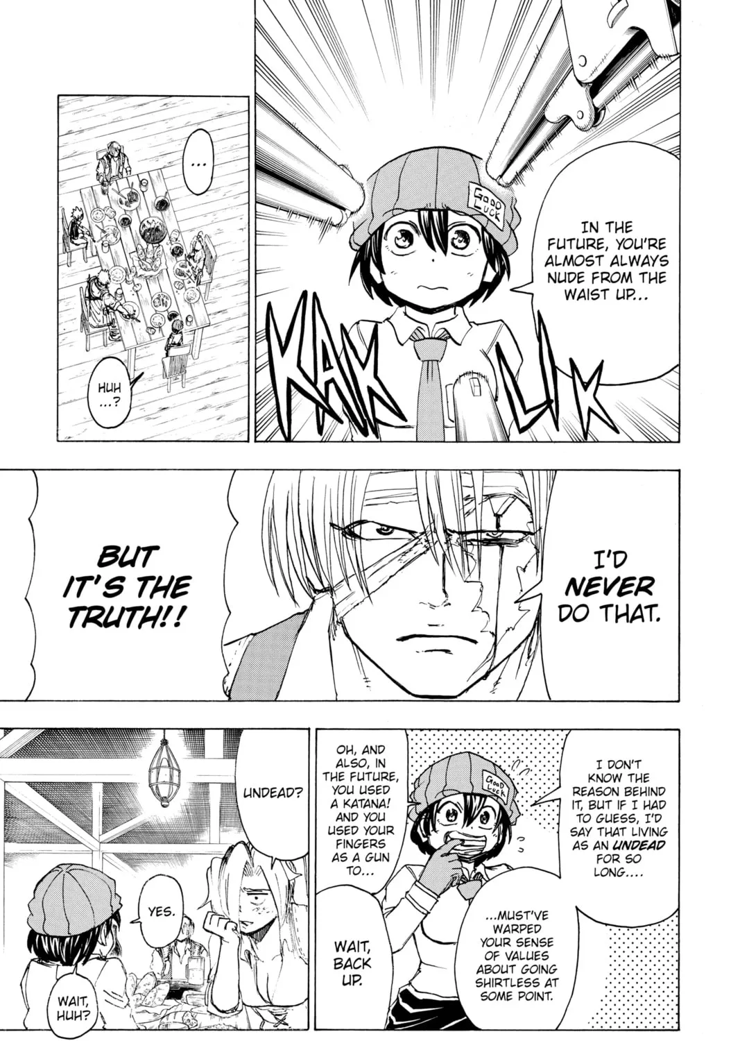 Read Undead Unluck chapter 41 image 14 on Lezhin
