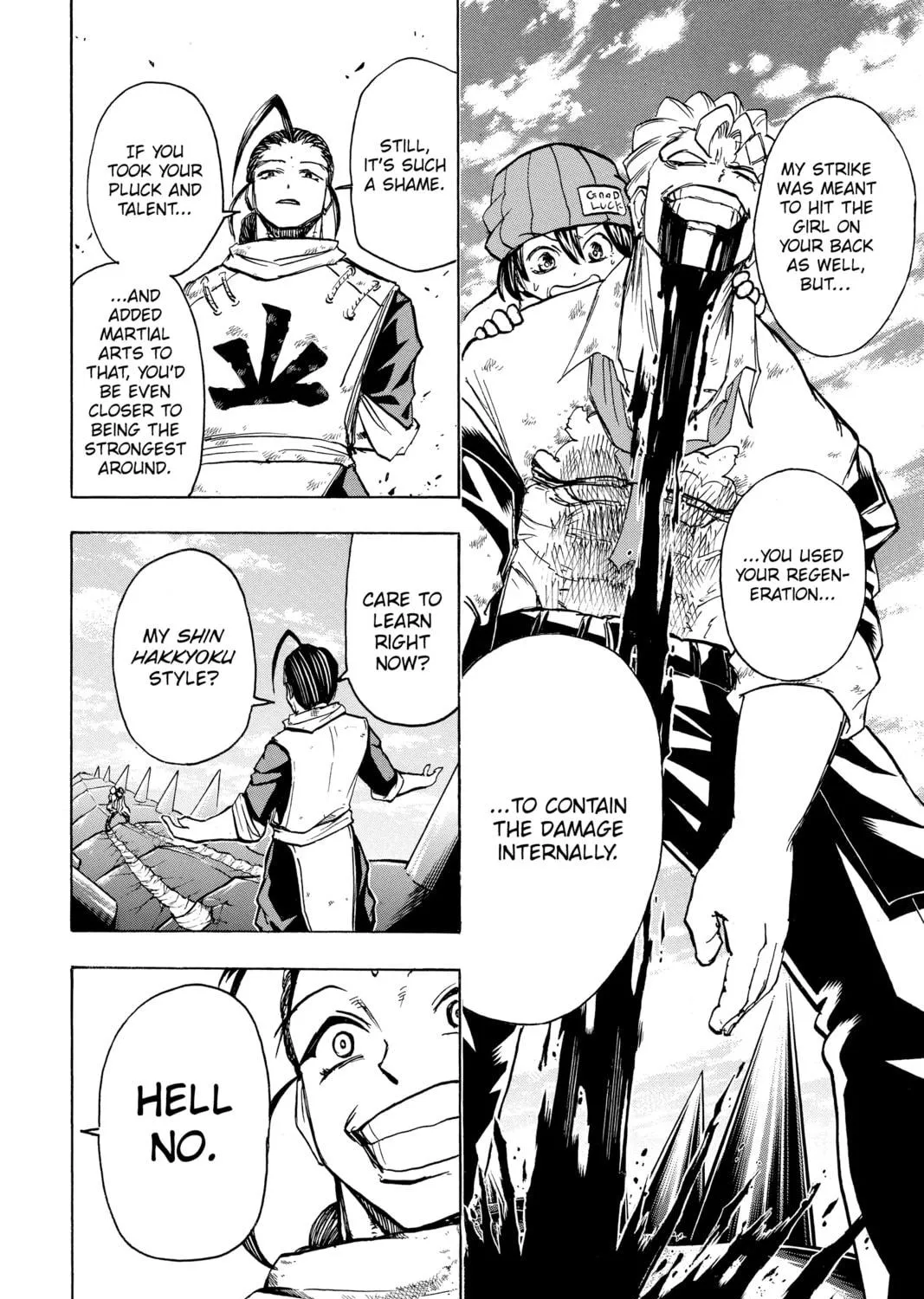 Read Undead Unluck chapter 61 image 22 on Lezhin