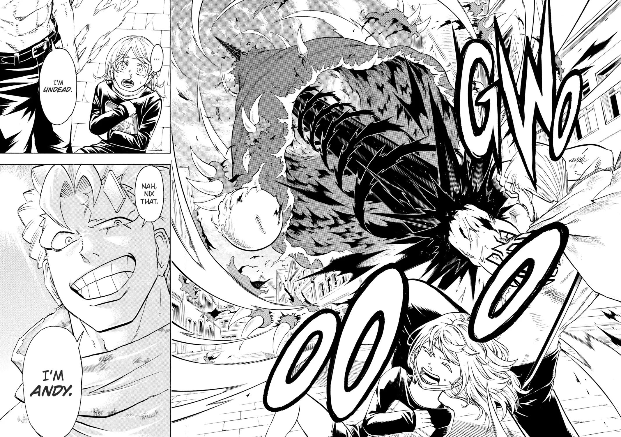 Read Undead Unluck chapter 99 image 32 on Lezhin