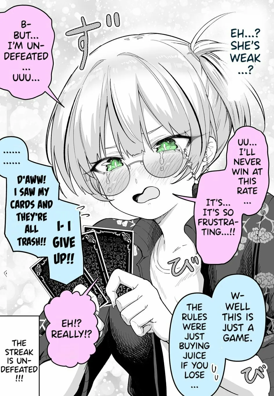 Read Undefeated Gambler-chan... chapter 0 image 1 on Lezhin