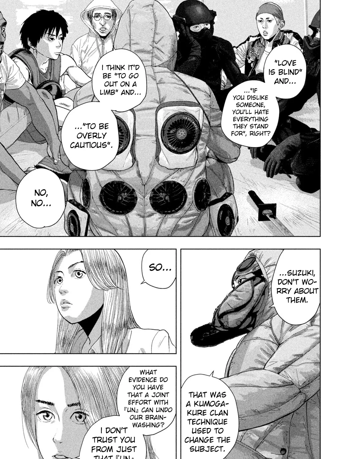 Read Under Ninja chapter 100 image 12 on Lezhin